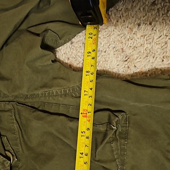 Gucci Dark Green Red Cargo GG Logo Orange Dragon Embroidered Jacket Coat Sz. 44 - Picture 7 of 10